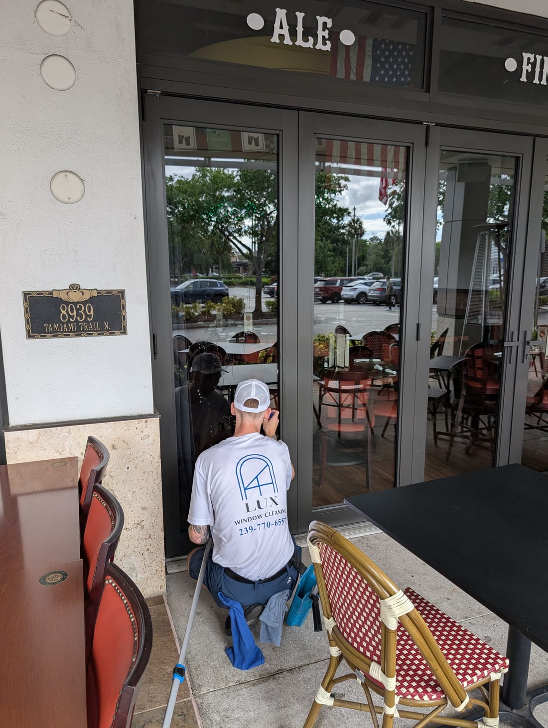 LUX commercial cleaning work